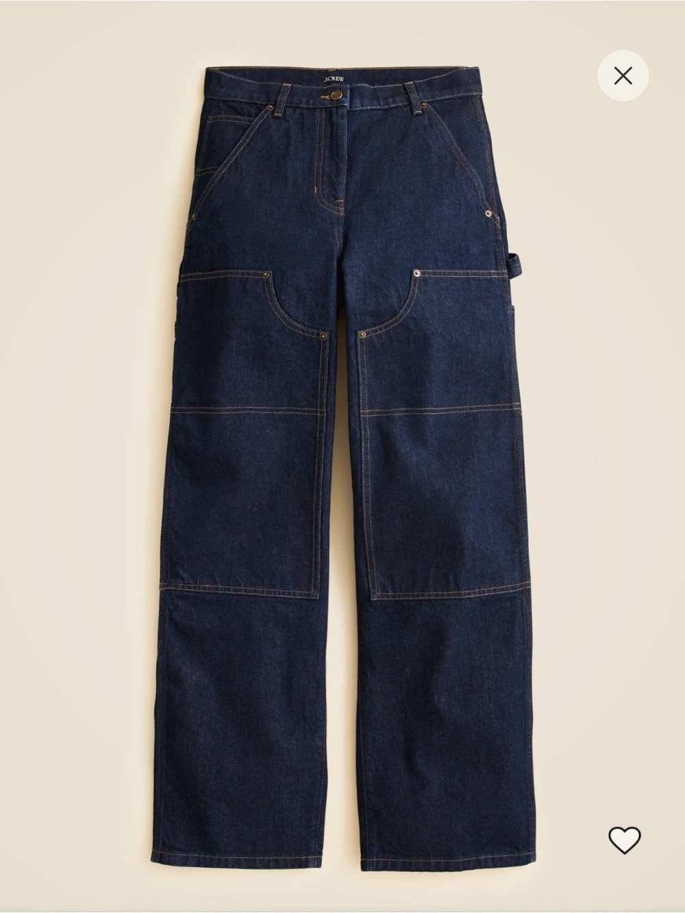 J. Crew Dark Blue Painter Jeans